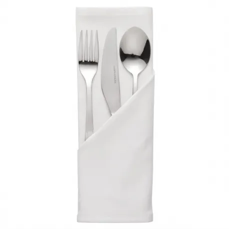 White Cloth Napkins for Hire