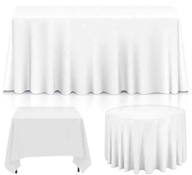 White Tablecloths for Hire