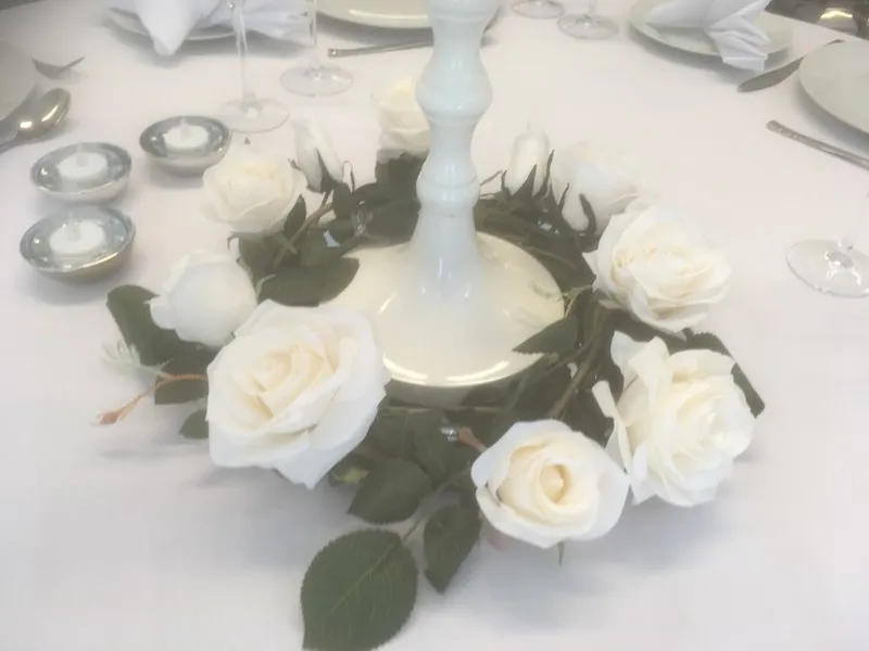 White Rose Garlands For Hire
