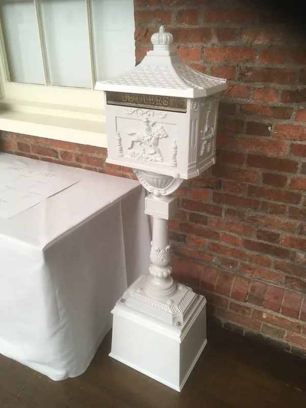 Pedestal Post Box for Hire