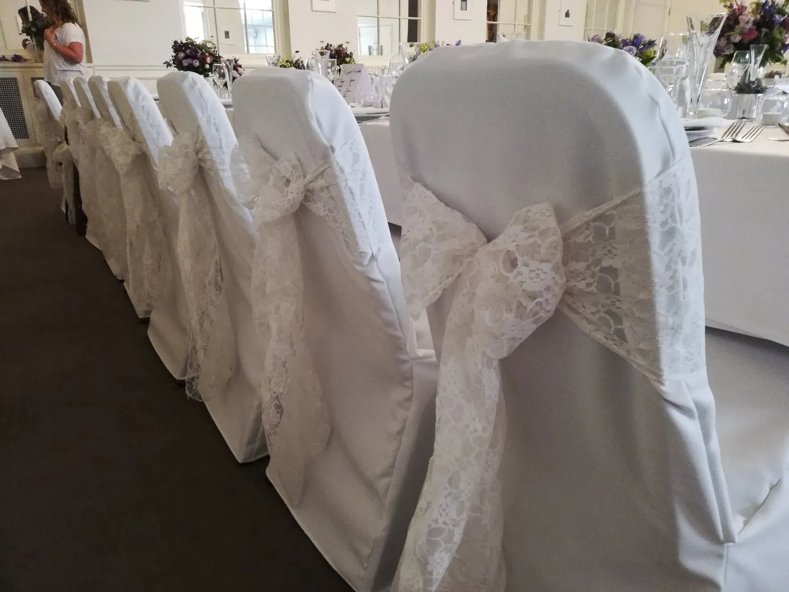 Lace Sashes For Hire