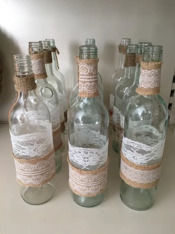 Rustic Wine Bottle for hire
