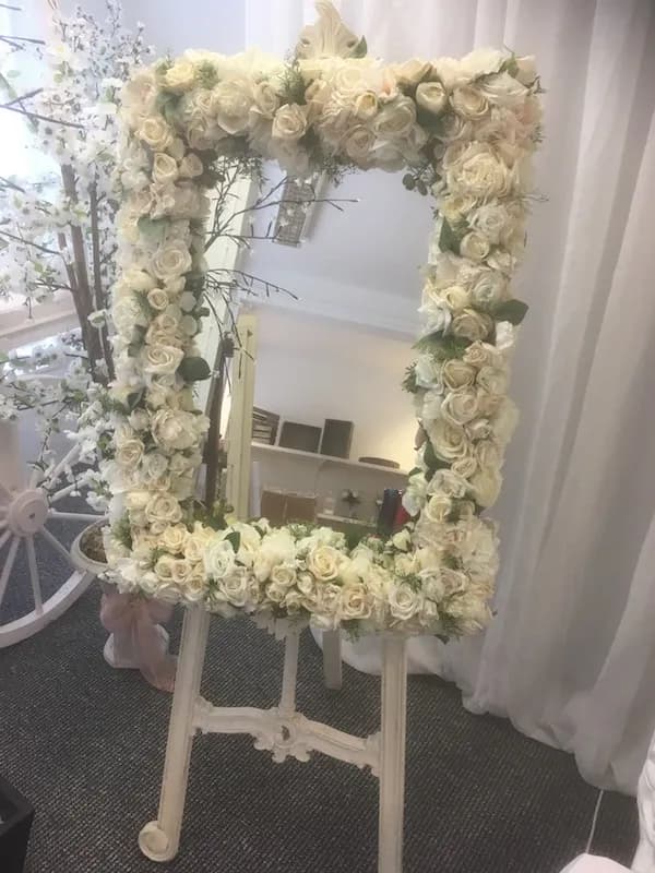 Flower Mirror for hire