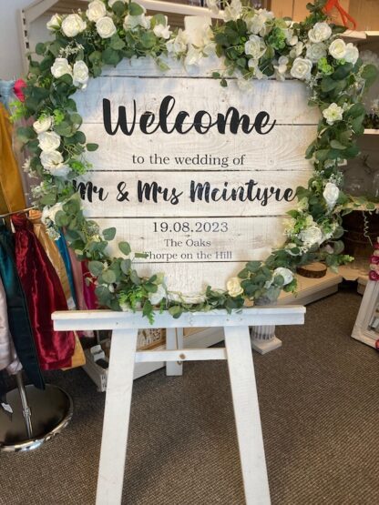 Heart Easel For Hire