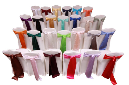 Taffeta Sashes For Hire