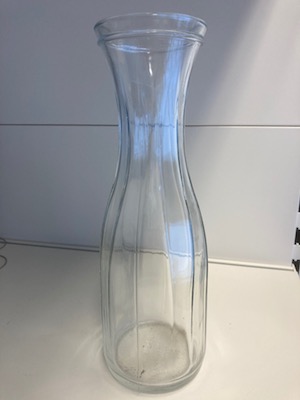 Ribbed Carafe For Hire