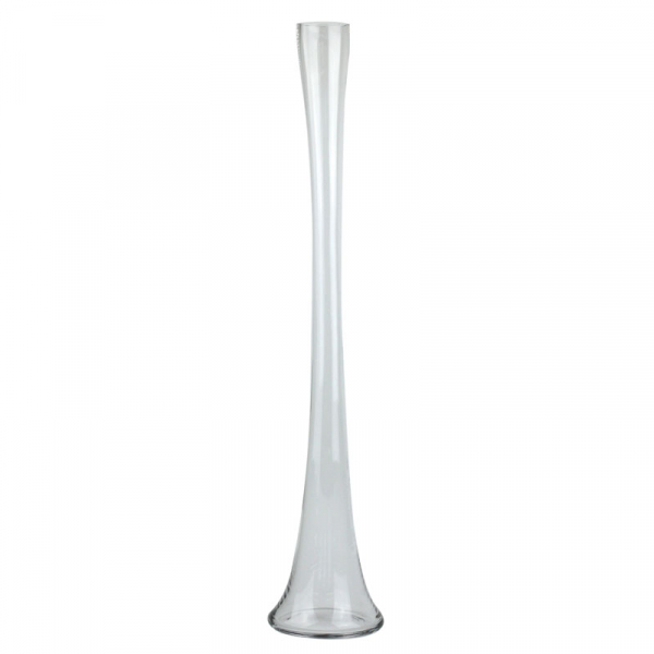 80cm Glass Lily Vases