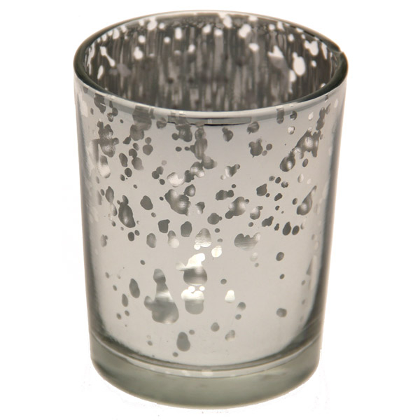 Silver Speckled Votive