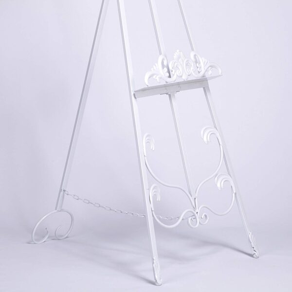 Freestanding Metal Easel Closeup