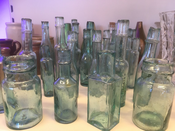Vintage Miniature Glass Bottle Hire