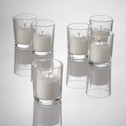 Clear Votive Candle Holders for Hire