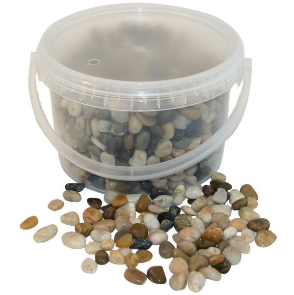 Mixed Natural Pebbles Hire