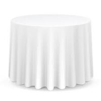 Round Tablecloth Hire2 - Drop to Floor