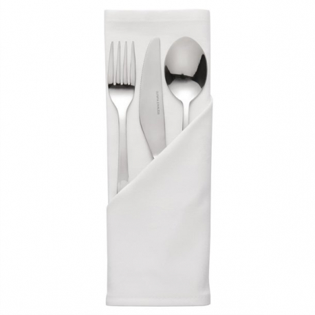 White cloth napkins for hire